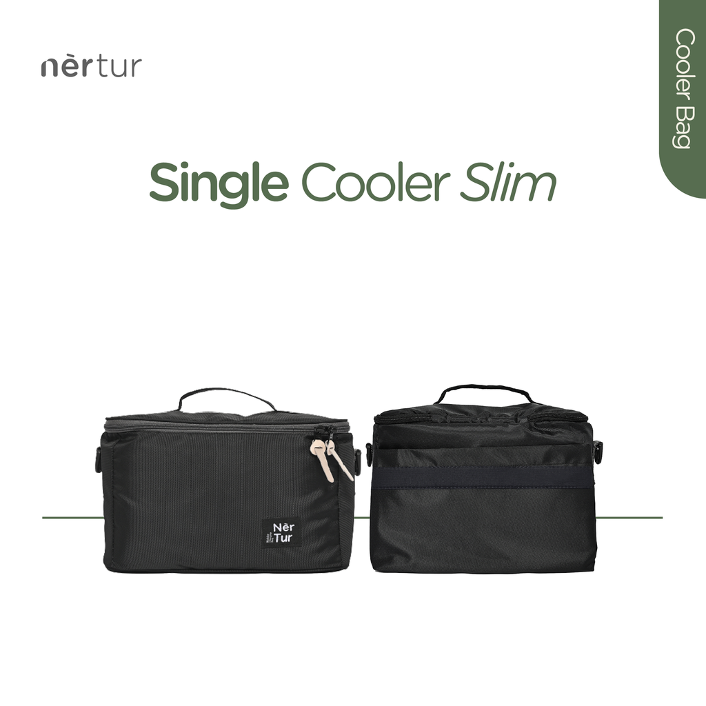 Single Cooler Slim - Army Green