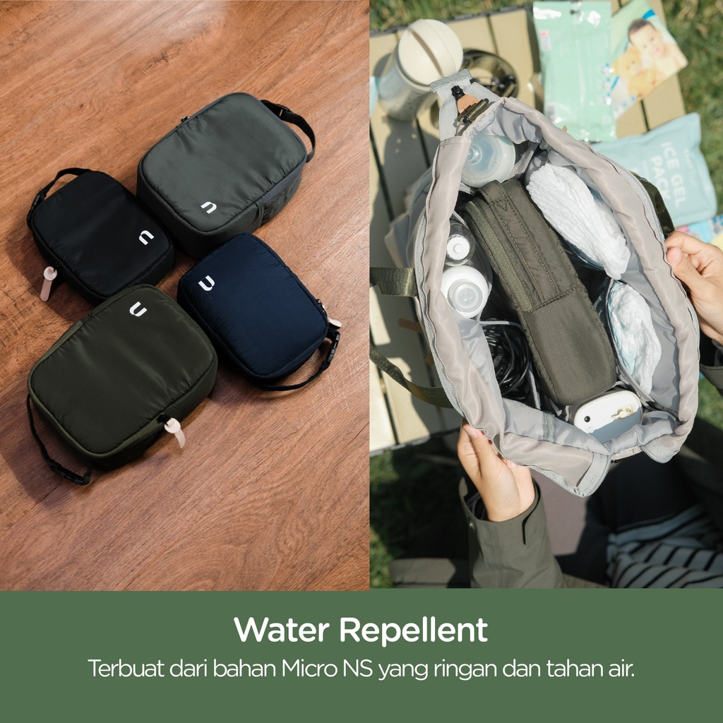 Midi Pouch - Alpha Green