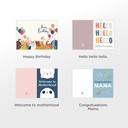 Greeting Card / Kartu Ucapan Kelahiran