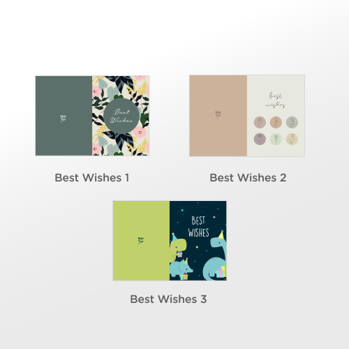 Greeting Card / Kartu Ucapan Best Wishes