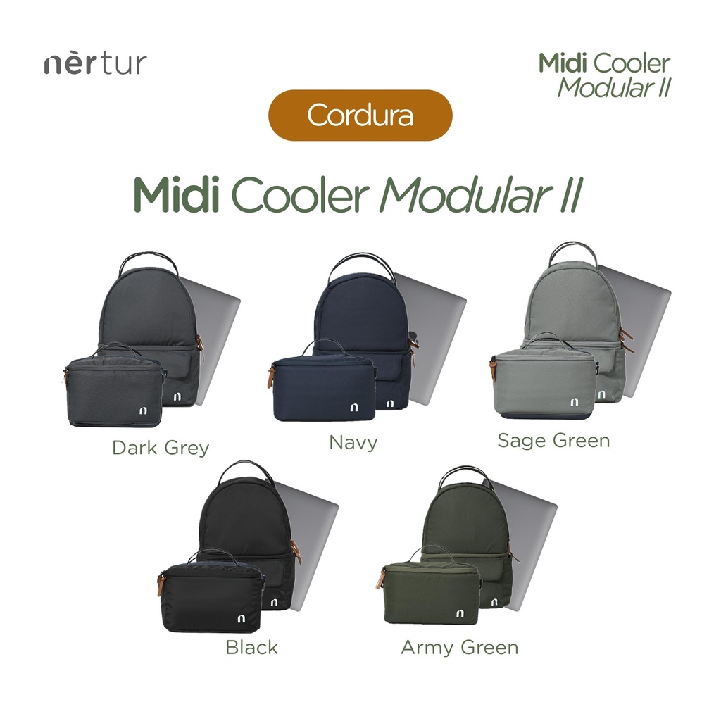 Midi Cooler Modular II - Polyester Black