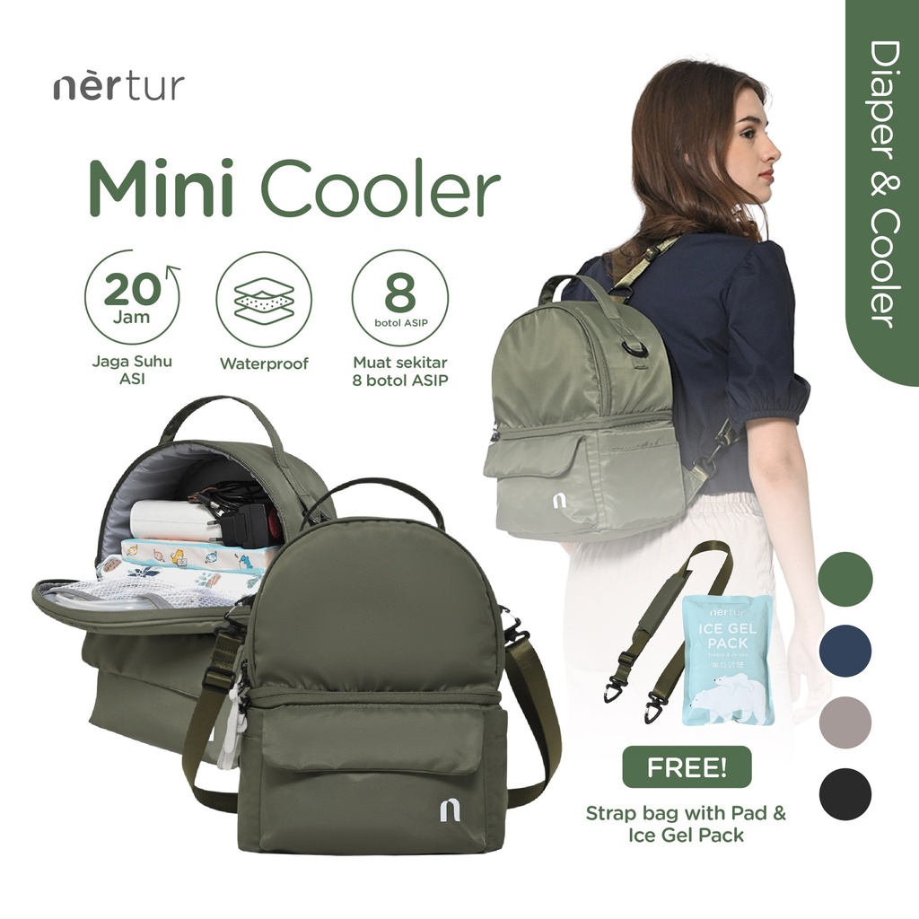 Mini Cooler - Alpha Green