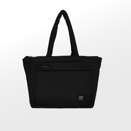 [7011BLK] Midi Tote NS - Black