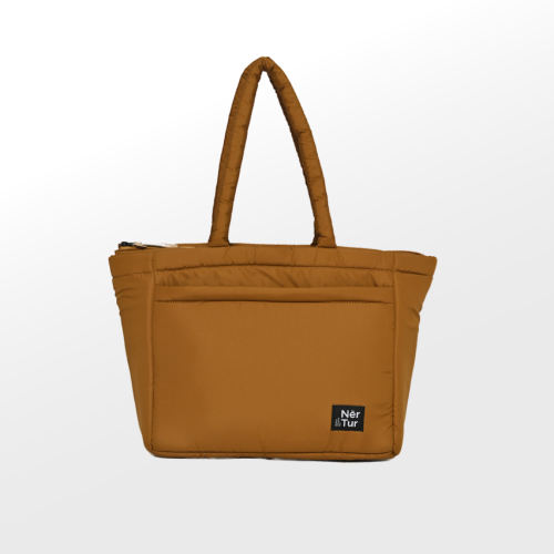 [7012BRW] Midi Tote NS - Brown Sugar
